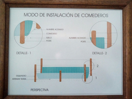 Imagen 6 de 6 de Comederos Para Ganado - Carolina .s.a