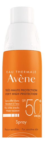 Protector Solar Avene Naranja Spray Fps50+ 200ml
