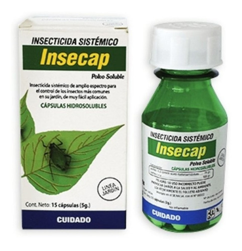Insecap Insectisida Sistemico Capsulas 15 Pastillas