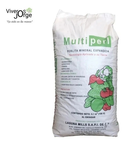 Imagen 1 de 2 de Sustrato Perlita 100 L