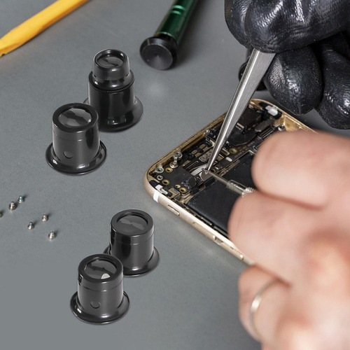 Lupa Monocular Portátil Juego De Lupas Para Reparación De Re