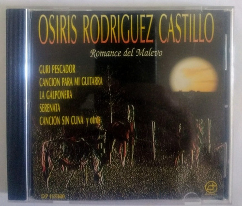 Osiris Rodríguez Castillo Romance Del Malevo Cd Original  