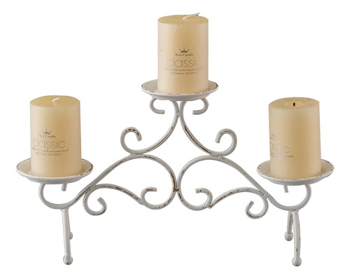 Candelabro De Chimenea Rustica Sofe, De Pilar