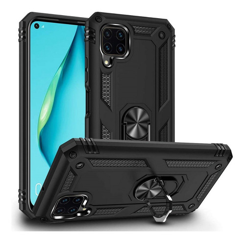 Estuche Protector Antichoque Armor Ring Para Huawei P40 Lite