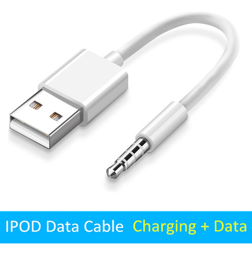 2 Cables De Datos Aptos Para iPod, Usb, Mp3, Carga 3, -fs