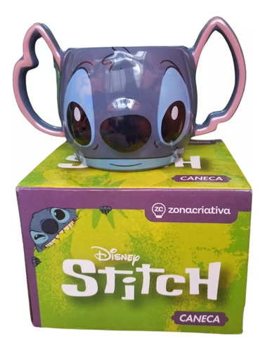 Caneca Formato 3d Stitch 450ml