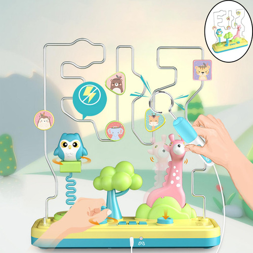 Electric Bump Maze Game Game Science Experiment Juguetes