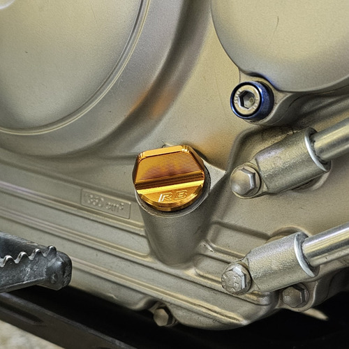 Tapon Varilla Nivel De Aceite Rb Xr Tornado / Cbx 250 Dorado
