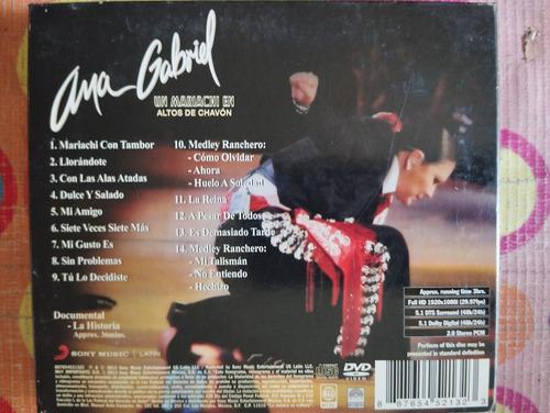 Ana Gabriel Cd Un Mariachi En Altos De Chavón V (Usado)