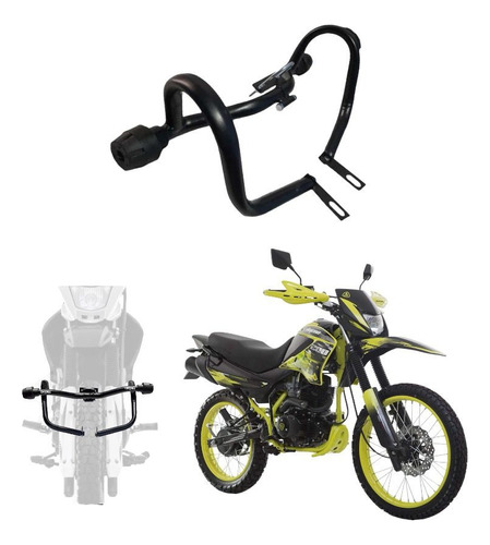 Slider Protector Honda Xr 150 Y 190 Dm 200 Pintura Electro