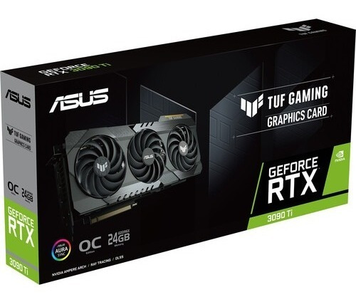 Imagen 1 de 6 de Asus-geforce-rtx-3090-ti-tuf-gaming-oc-graphics-card