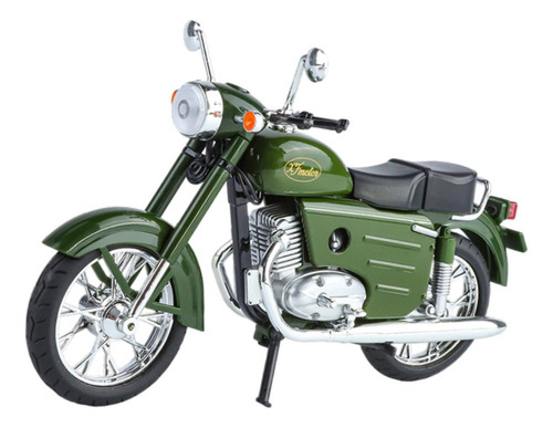 Xfw3 Modelo De Motocicleta De Aleación A Escala 1:10, Verde