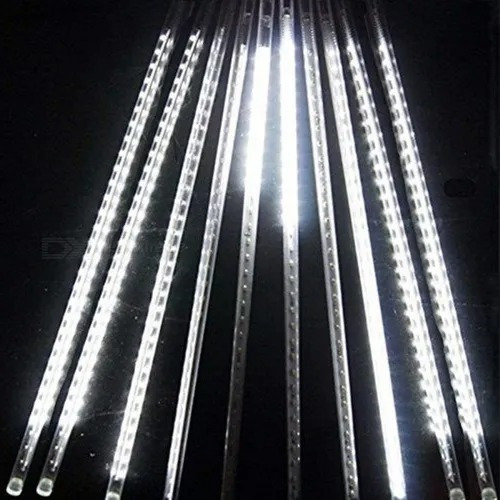 Luces Led Guirnalda Lluvia Meteoro Cascada Navidad Azul