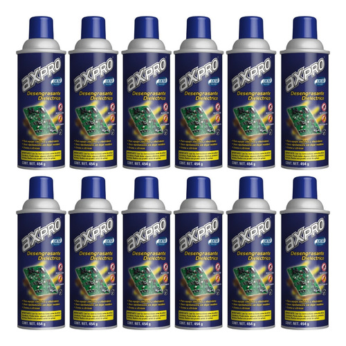 Desengrasante Dieléctrico Axpro 454g (incluye 12 Pzas)