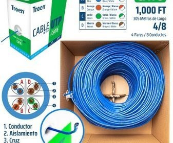 Cable Utp Cat 6 Troen 305mts Mayor Y Detal 