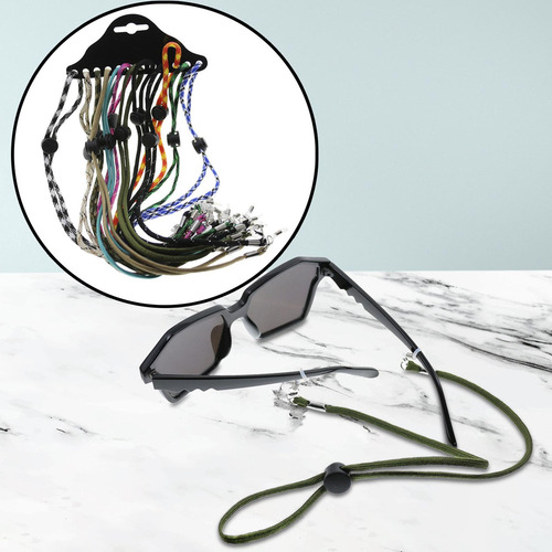 12 Correas Para Gafas Deportivas Cordón Para Gafas Cómodas