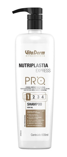 Vita Derm Shampoo Hidratação Profunda Nutriplastia Express