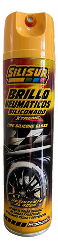 Brillo Revividor Neumaticos Siliconado 240gr Silisur Color Transparente