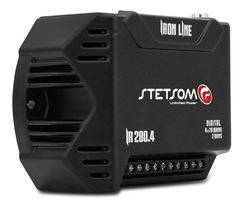 Ampliicador Stetsom Iron Line Ir 280.4 280w Rms 4 Canais