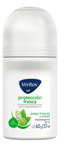 Antitranspirante Veritas Roll On Protección Fresca 60 g