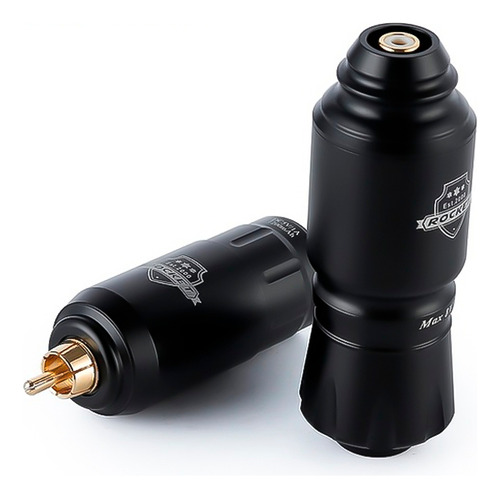 Kit Para Tatuar Profesional Pen Rotativa Rocket Mini Batería Color Negro