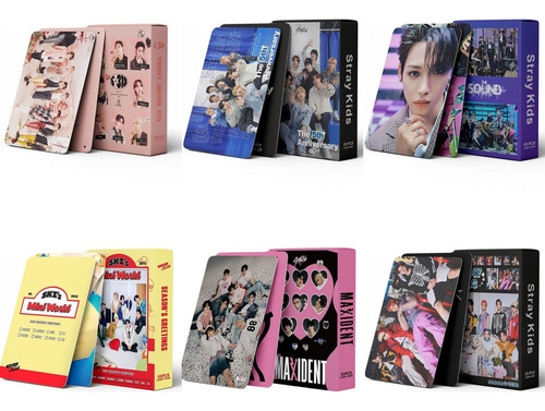 6 Paquetes Photocard De Stray Kids (330 Piezas) Kpop
