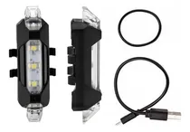 Comprar Luz Bicicleta Delantera O Trasera Luz Roja Y Blanca Usb Led 