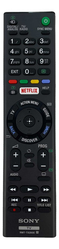 Sony Rmt-tx200e Control Remoto Originalsmart Tv Netflix