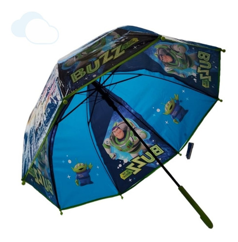 Paraguas Lluvia Niños Impermeable Plastico Toy Story 22201