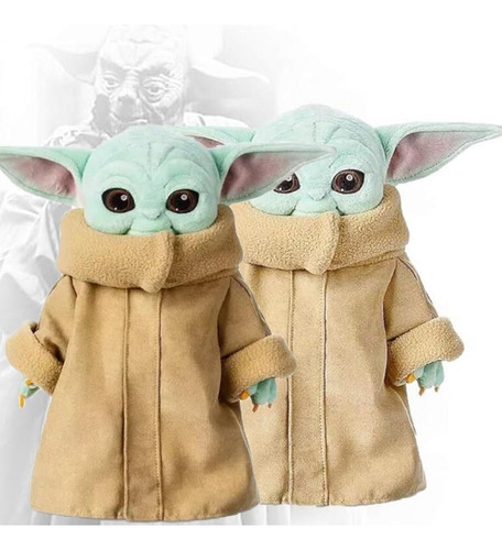 Figura Baby Yoda Doll De 30 Cm, 2 Piezas