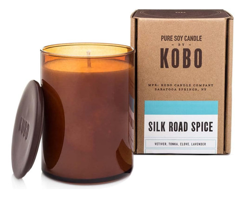 Silk Road - Vela Perfumada De Especias (15 Oz) | Velas De Ce