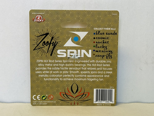 Spinner Spiner Metal Metálico Giro Prolongado Zoofy Spin