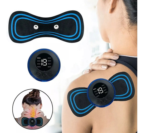 Masajeador Mini Parche De Cuello, Espalda, Brazos Portátil