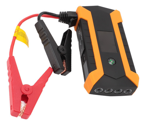 Batería Car Starter 1000a, 12 V, Portátil, 4 Usb, Carga Rápi