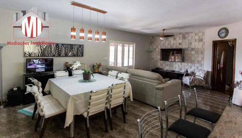 Imagem 6 de 15 de Chácara Maravilhosa, Com Escritura, 3 Dormitórios, Piscina, Pomar, Salão De Jogos, À Venda, 1100 M² Por R$ 750.000 - Zona Rural - Pinhalzinho/sp - Ch0822