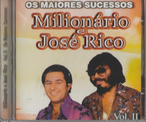 Cd-milionario E Jose Rico -os Maiores Sucessos