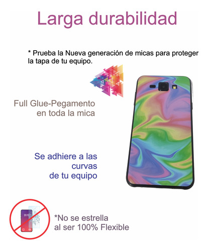 Mica Trasera Diseño Colores/ Vinil Todos Modelos V16