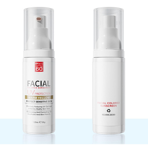 Crema De Día Con Color D Sun Cream Face Spf60, Protector Sol