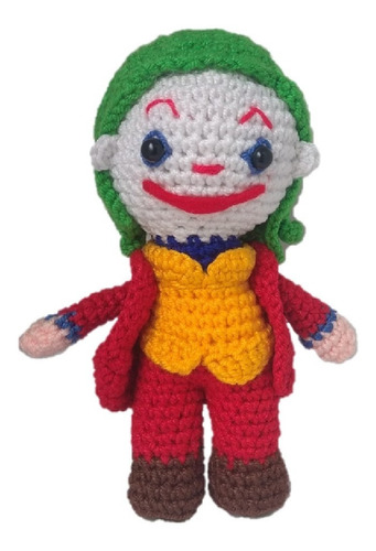 Amigurumi The Joker Arthur Fleck Hecho A Mano 