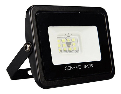 Pack 8 Reflector Led 10w 220v Luz Fria Alta Potencia Geneve