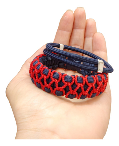 Brazalete De Paracord Longship Y Pulsera Minimalista