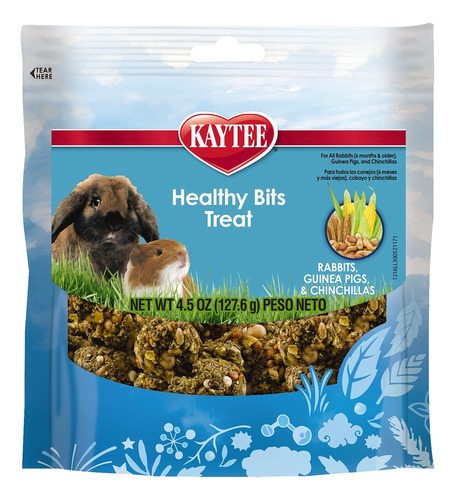 Kaytee Healthy Bits Treat Conejo Y Conejillo De Indias 4.5 O