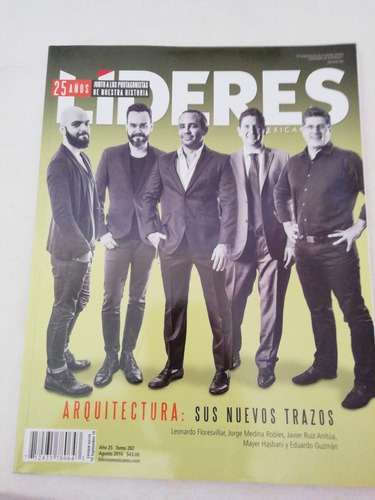 Revista Líderes Arquitectura Sus Nuevos Trazos Agosto 2016