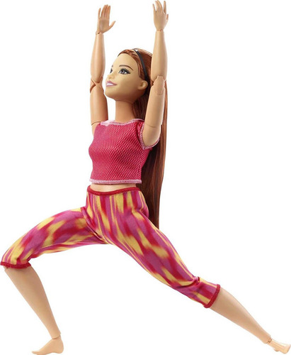 Barbie Made To Move Yoga Pelirroja 435a