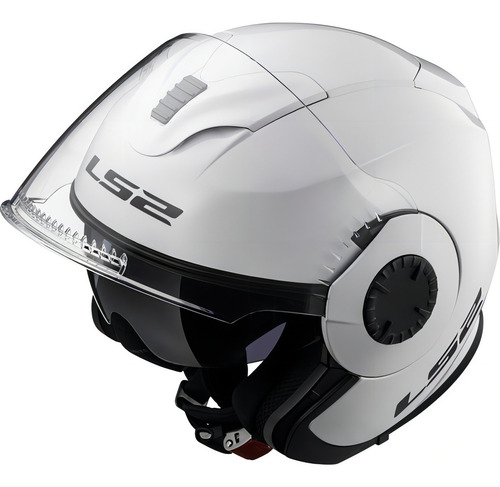 Capacete Ls2 Of570 Verso Branco Tamanho Do Capacete 60 Cor Branco