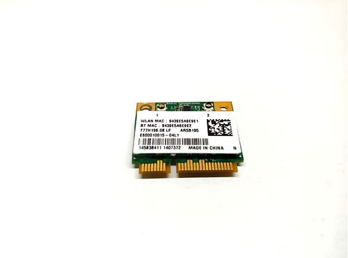 Tarjeta Wifi Atheros Ar5b195  Sony Vaio