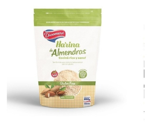 Harina De Almendras - Dicomere - 200 Grs