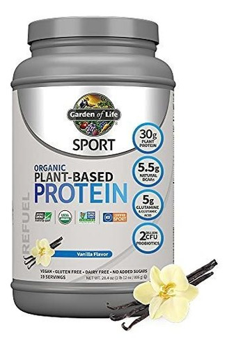 Colágeno  Proteína Orgánica Vegana Sport En Polvo, Vainil