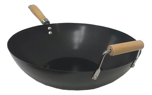 Imagen 5 de 9 de Wok Chapa Antiadherente 35cm Walplo Silmar