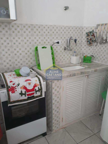 Imagem 4 de 22 de Kitnet Com 1 Dorm, Canto Do Forte, Praia Grande - R$ 135 Mil, Cod: Act1544 - Vact1544